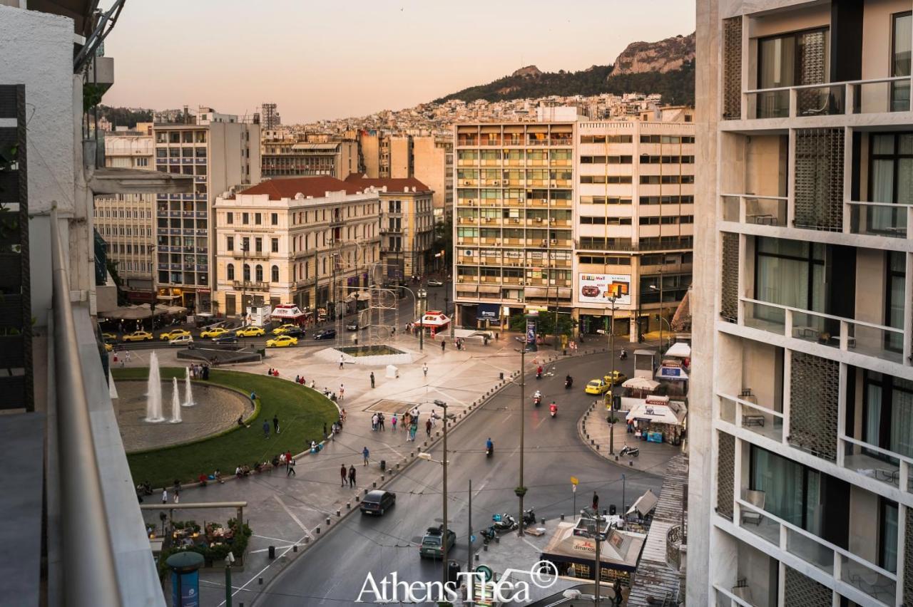 Athensthea Beta Luxury Penthouse Apt In Omonia Zewnętrze zdjęcie